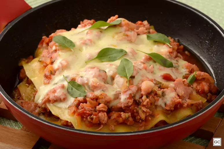 Receita na frigideira
